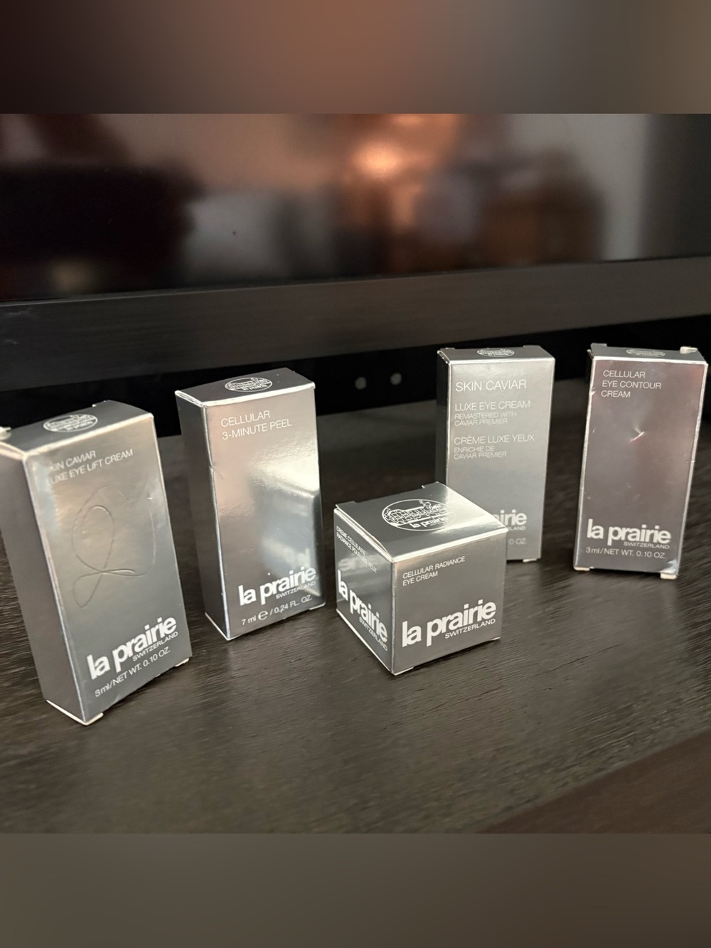 LA PRAIRIE Travel Set: FIVE (5) Of The most daily basic product.